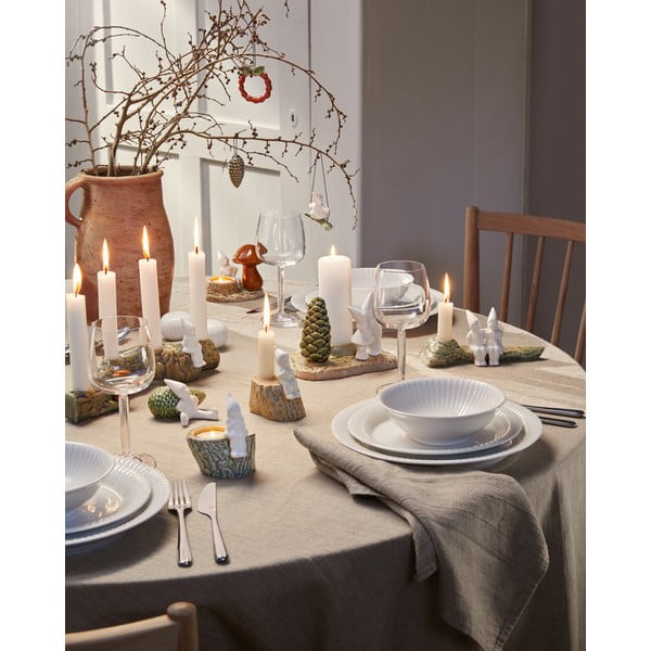 Porcelán karácsonyfadísz Pine Cone – Kähler Design-image-1