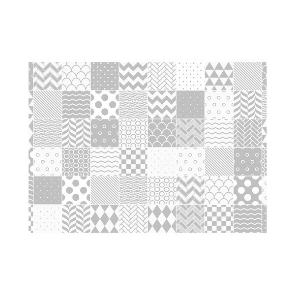 Ambinace Cardiff 60 részes dekorációs falmatrica szett, 10 x 10 cm - Ambiance-image-2