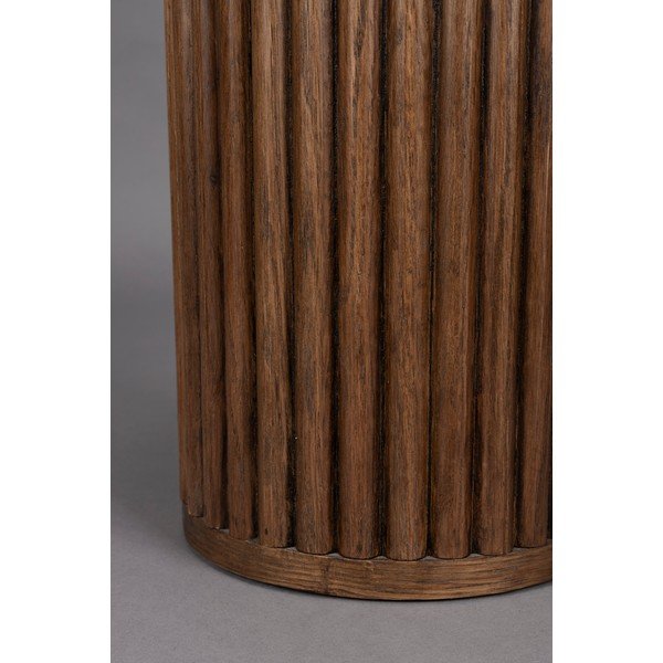 Kerek tárolóasztal kő asztallappal ø 35 cm Arda – Dutchbone-image-3