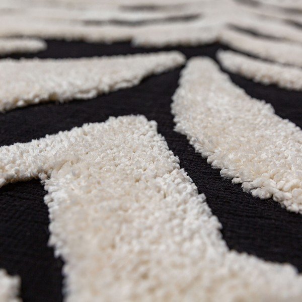 Fekete-fehér szőnyeg 160x230 cm Esra Zebra – Flair Rugs-image-2