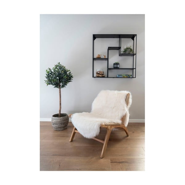 Krémszínű szintetikus futószőnyeg 60x180 cm – House Nordic-image-1