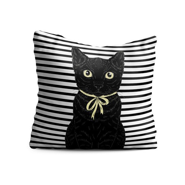 Díszpárna 40x40 cm Black Cat – OYO kids