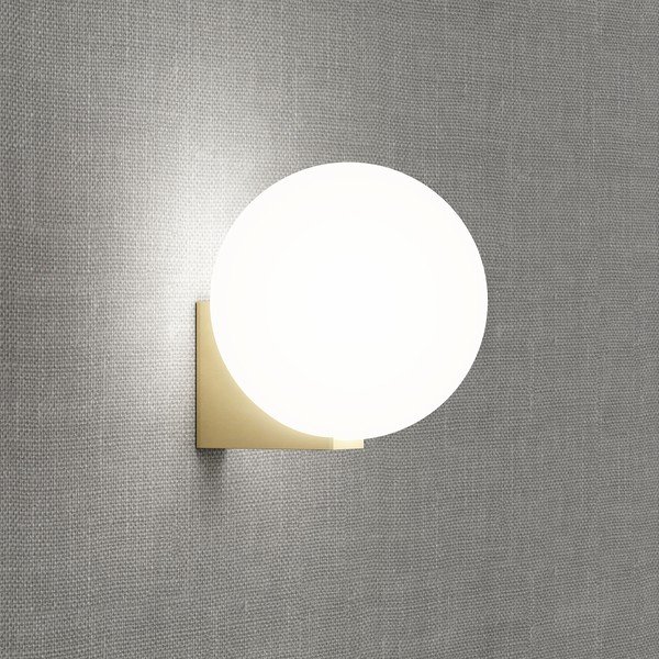 Aranyszínű fali lámpa ø 15 cm Obi – SULION-image-2