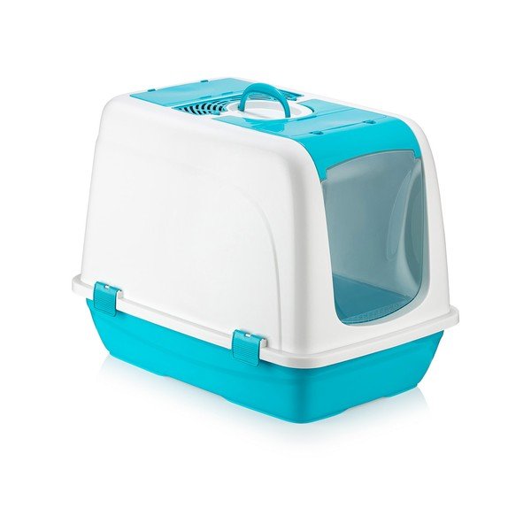 Fehér-kék macskaalom tartó - Petpetite