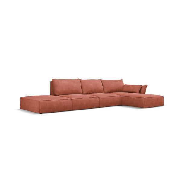 Piros sarokkanapé (jobb oldali) Vanda – Mazzini Sofas-image-3
