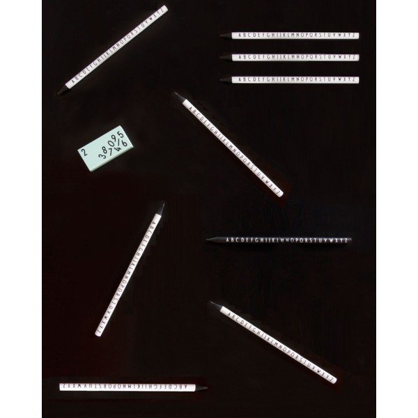 Pencils 5 db fekete ceruza - Design Letters-image-2