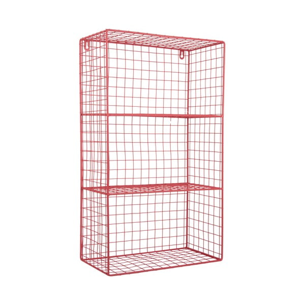 Piros többszintes acél fali polc 60 cm Reja – PT LIVING-image-2