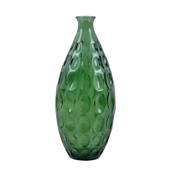 Dune zöld újrahasznosított üveg váza, magasság 38 cm - Ego Dekor