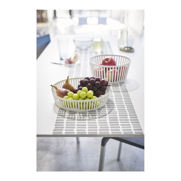 Tower fehér gyümölcsös kosár, ⌀ 21,5 cm - YAMAZAKI-image-4