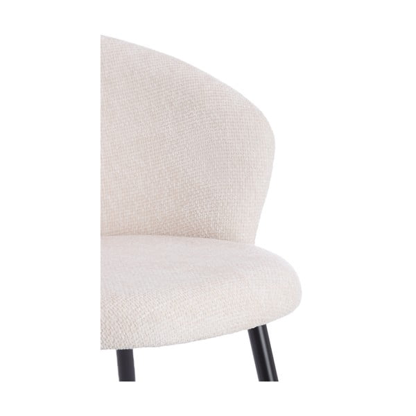 Krémszínű fém étkezőfotel szett 2 db-os Radaja – Light & Living-image-2