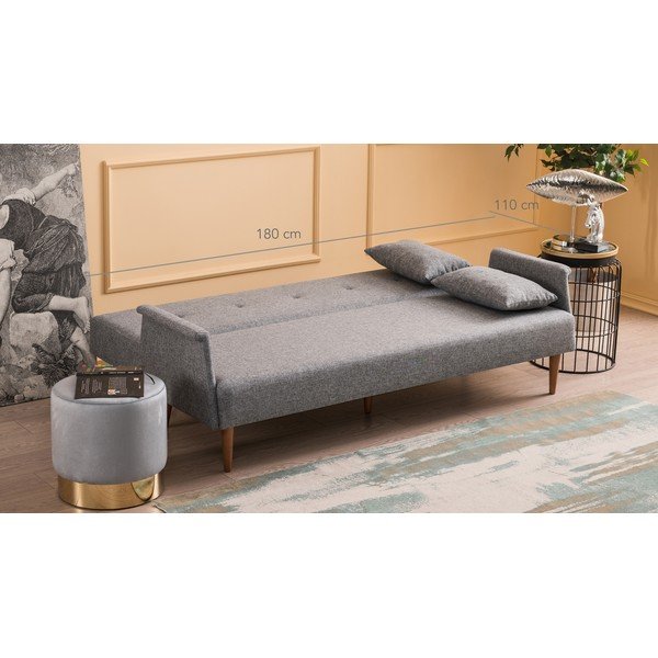 Julia szürke kinyitható kanapé - Balcab Home-image-4