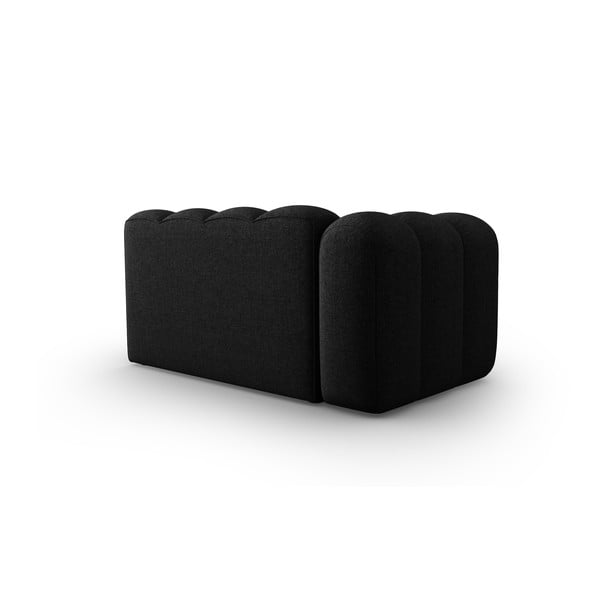 Feketés antracitszürke kanapé modul (bal oldali) Lupine – Micadoni Home-image-3