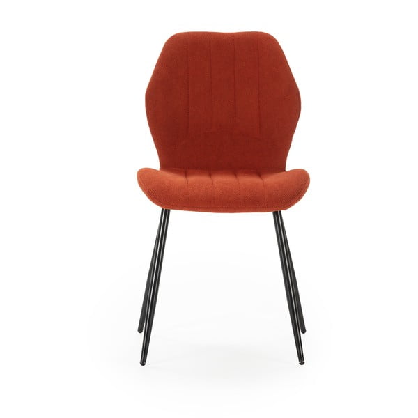 Téglavörös étkezőszék szett 4 db-os Milu – Marckeric-image-3