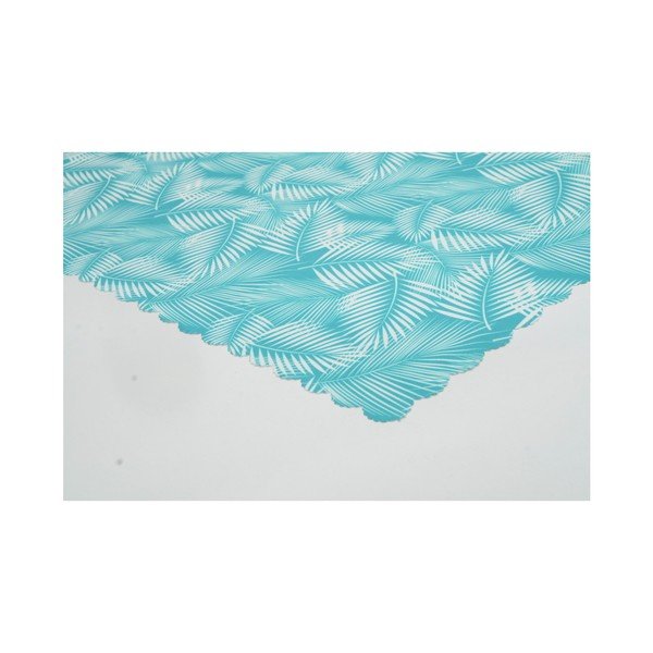 Blue Leaves mikroszálas asztali futó, 45 x 145 cm - Minimalist Cushion Covers-image-1
