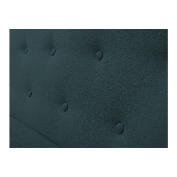 Sicile sötétkék 2 személyes kanapé világos lábakkal - Mazzini Sofas-image-4