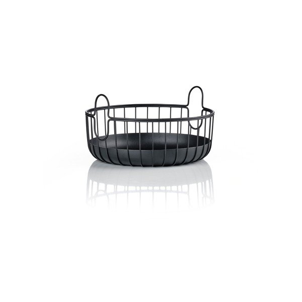 Fémhuzalos tárolókosár ø 22x8 cm Inu – Zone-image-2