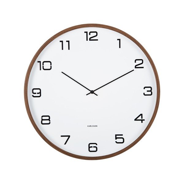 Fali óra ø 51 cm Delicado – Karlsson