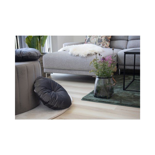 Luso szürke párna bársonyhuzattal, ø 45 cm - House Nordic-image-4