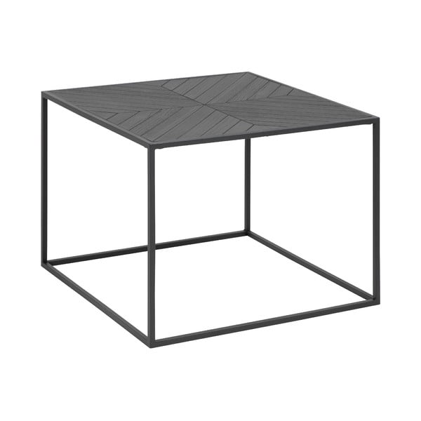 Orizs fekete dohányzóasztal, 60 x 60 cm - Actona