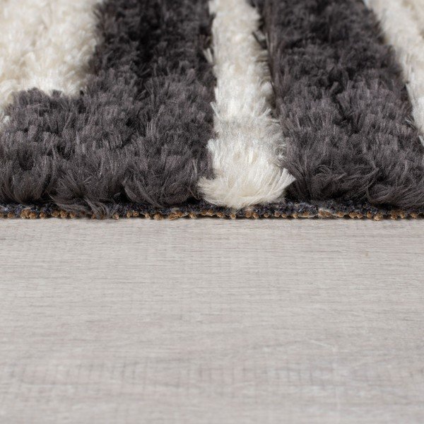 Fekete-fehér szőnyeg 120x170 cm Lina – Flair Rugs-image-4