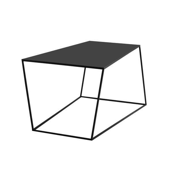 Zak fekete tárgyalóasztal, hosszúság 100 cm - Custom Form