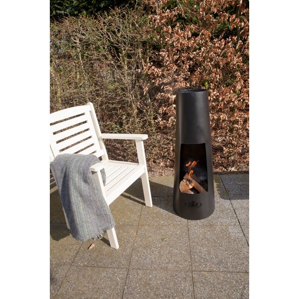 Ovális kandalló teraszra - Esschert Design-image-1
