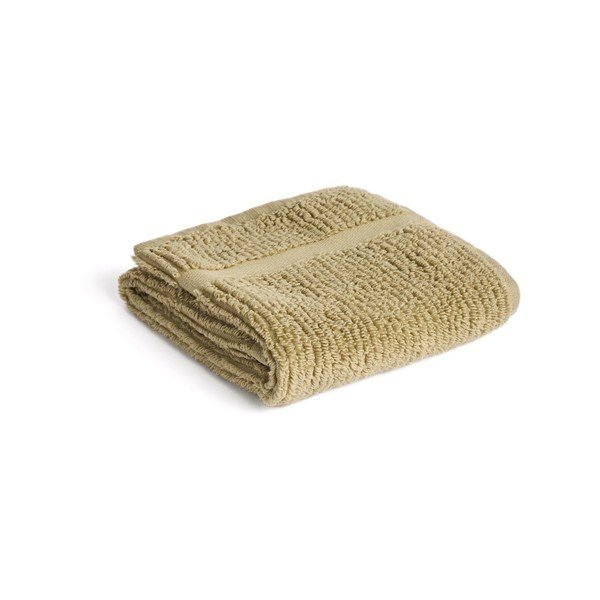 Zöld frottír pamut törölköző 30x50 cm Olvira – Kave Home
