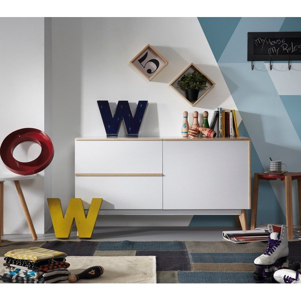 Meety fehér komód - Kave Home-image-4