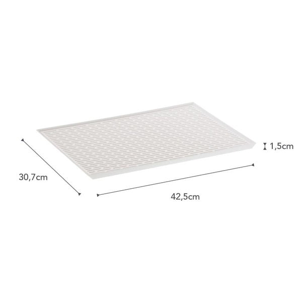 Tower fehér edénycsepegtető tálca - YAMAZAKI-image-3