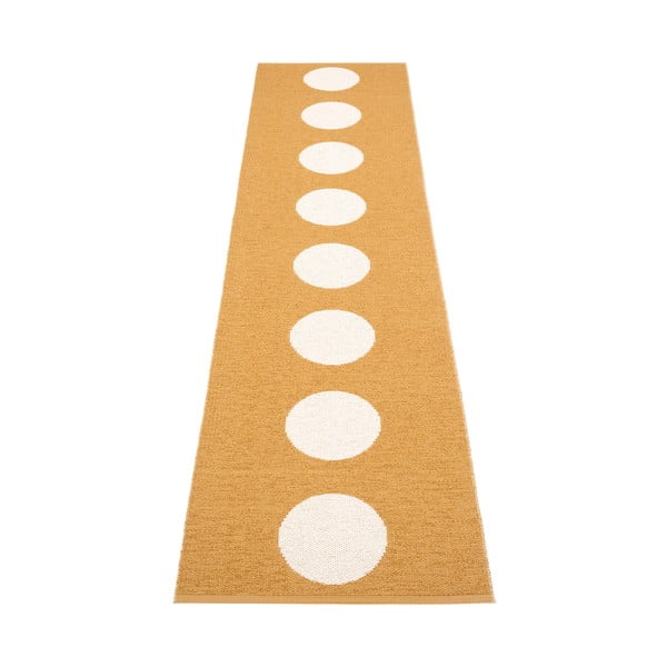 Okkersárga kültéri-beltéri futószőnyeg 70x300 cm Vera Ochre – Pappelina