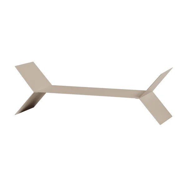 Bézs fém polc készlet 3 db-os 80 cm Lorin – WOOOD-image-3