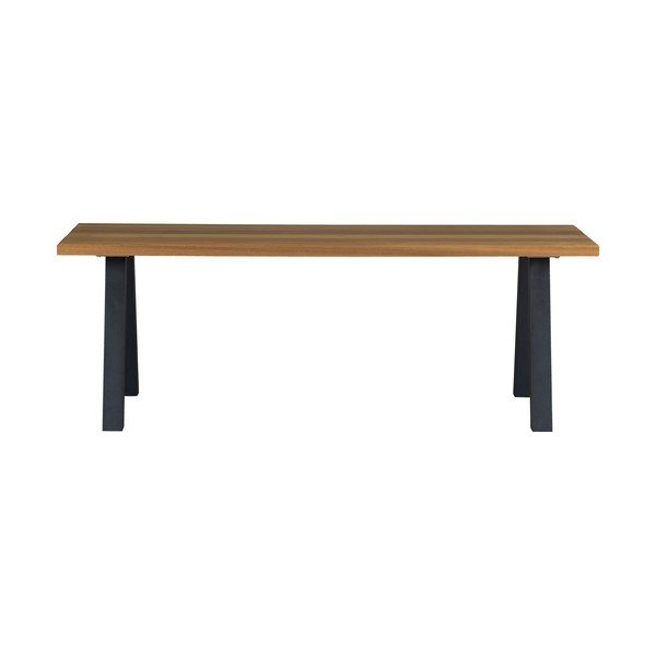 Fekete fém bútorláb szett 2 db-os Tablo – WOOOD-image-1