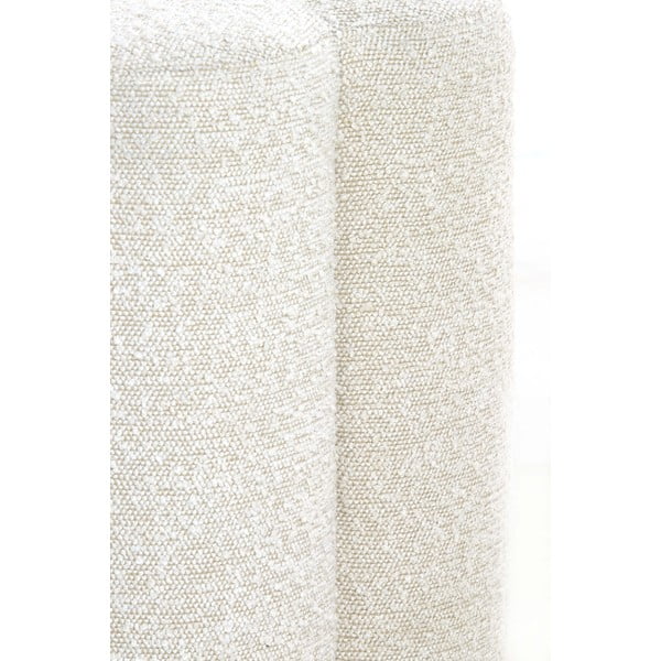 Krémszínű buklé puff Nalani – Light & Living-image-4