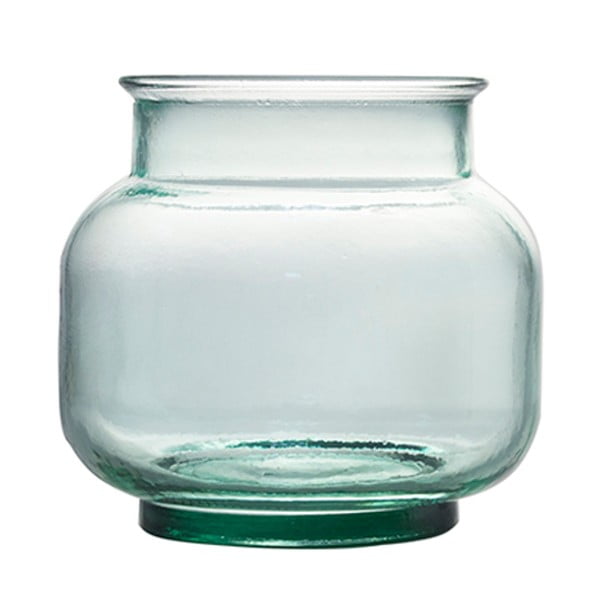 Party Light újrahasznosított üveg váza, magasság 18 cm - Ego Dekor