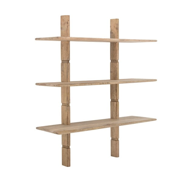 Natúr színű mangófa fali könyvespolc 96x110,5 cm Millian – Bloomingville-image-1