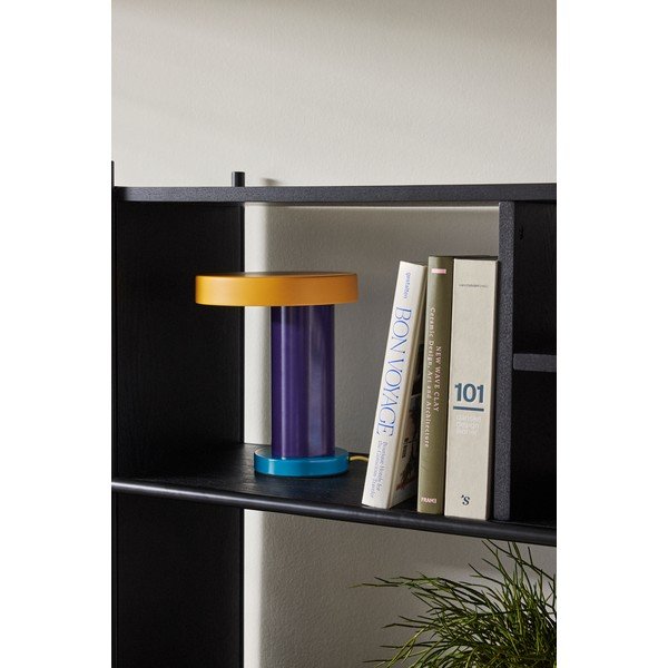 Lila LED dimmelhető asztali lámpa (magasság 25 cm) Magic – Hübsch-image-2