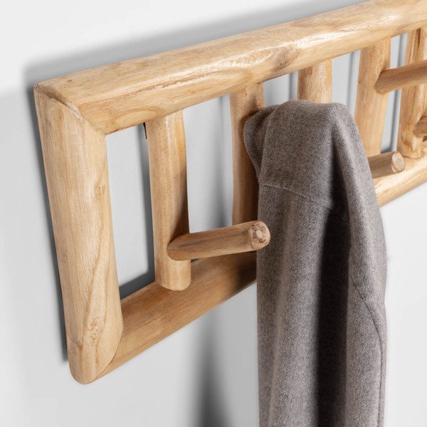 Athina teakfa fali fogas - Kave Home-image-2