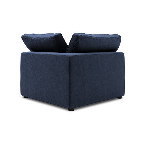 Galaxy sötétkék kétoldalas sarokrész moduláris kordbársony kanapéhoz - Windsor & Co Sofas-image-2