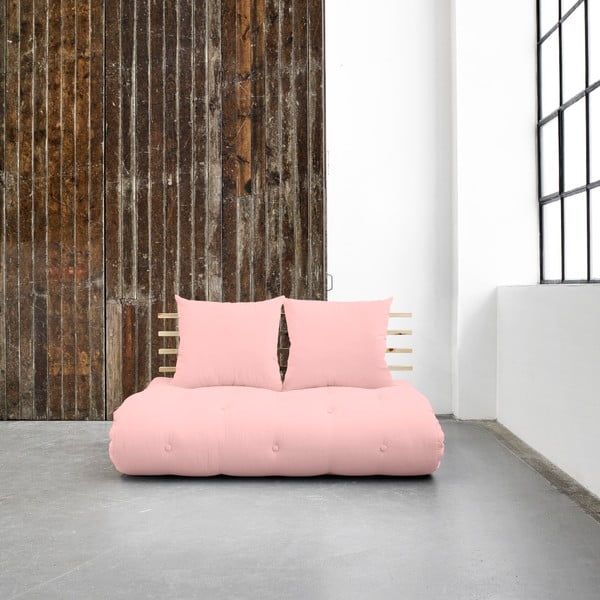 Shin Sano Natural/Pink Peonie kinyitható kanapéágy - Karup