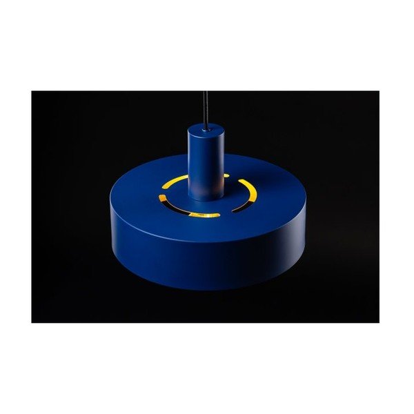 Sötétkék függőlámpa fém búrával ø 30 cm Selvia II – GTV-image-1