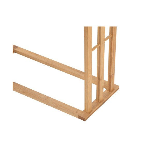 Natúr színű bambusz törölközőtartó állvány Elva – Bonami Essentials-image-4