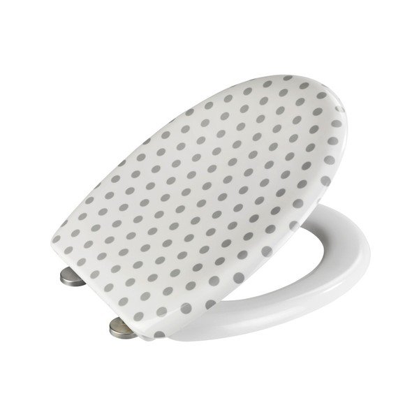 Punto könnyen záródó WC-ülőke, 45 x 38 cm - Wenko-image-1