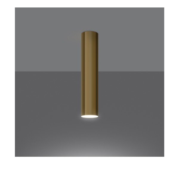 Aranyszínű fém spotlámpa ø 6 cm Castro – Sollux-image-2