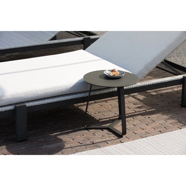 Kerek kerti tárolóasztal ø 42 cm Plus – Diphano-image-1