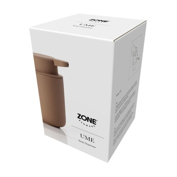 Ume Amber borostyánbarna, agyagkerámia szappanadagoló, 250 ml - Zone-image-3