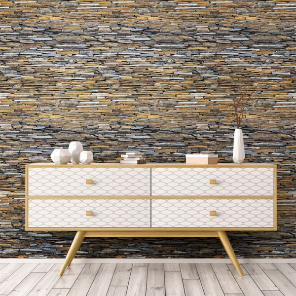 Wall Materials Veneer of The Cevenes falmatrica, 40 x 40 cm - Ambiance