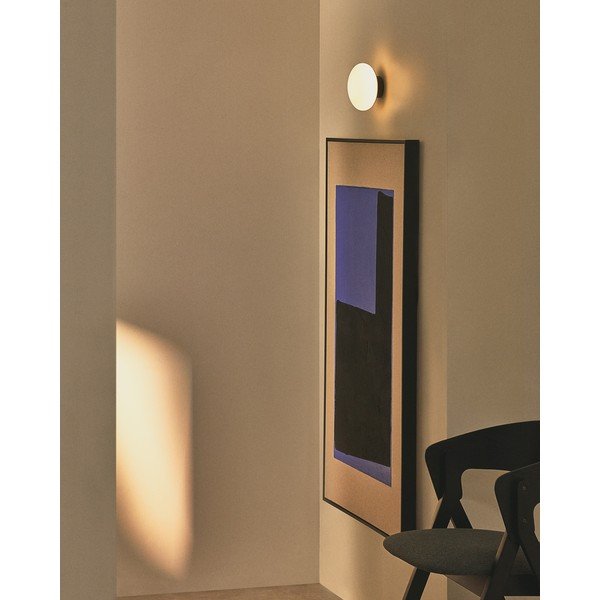 Fehér-fekete fali lámpa ø 15 cm Bamila – Kave Home-image-4