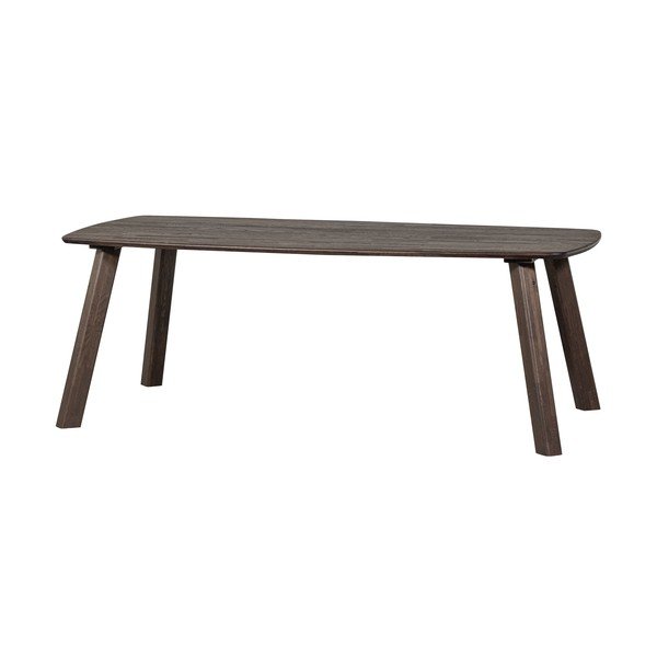 Tölgyfa étkezőasztal 100x220 cm Tablo – WOOOD-image-1