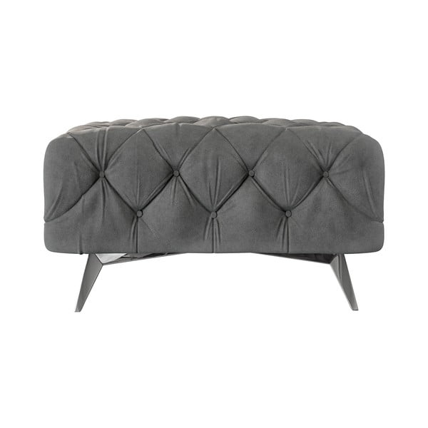 Szürke bársony lábtartó Chelsea – Ropez-image-2