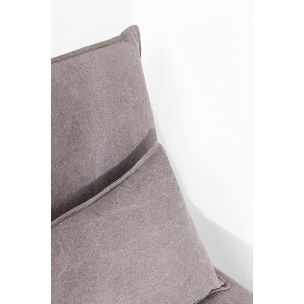 Cornwall szürke fekvőfotel - Kare Design-image-4